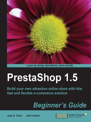 cover image of PrestaShop 1.5 Beginner's Guide
